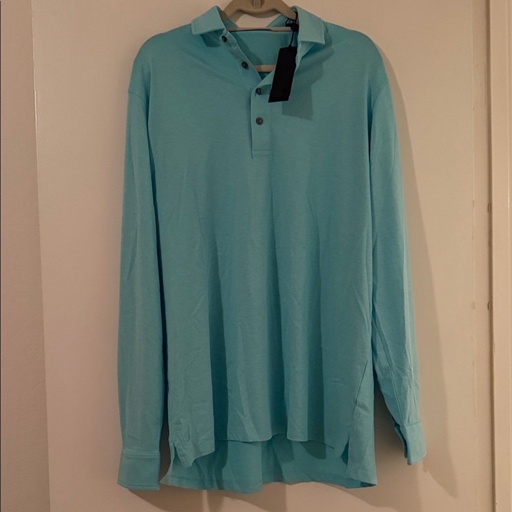 Men's Light Blue Polo Shirt